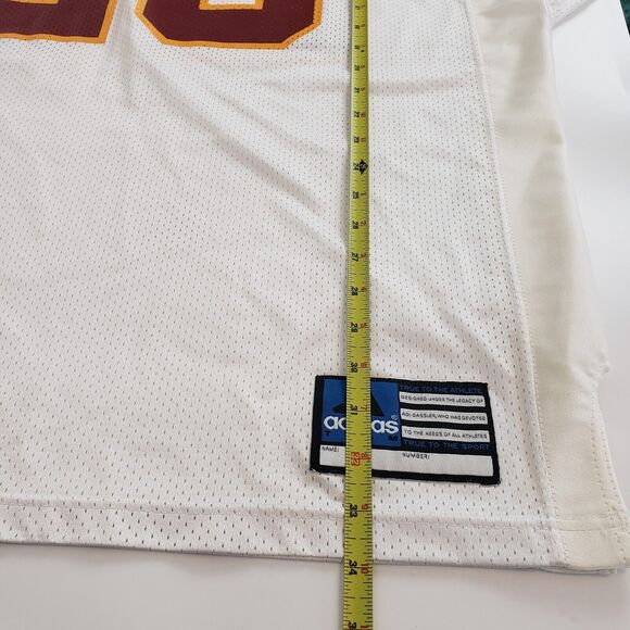 Vtg Washington Redskins NFL SIZE 56 White #28 Darrell Green Adidas Jersey - Picture 11 of 13